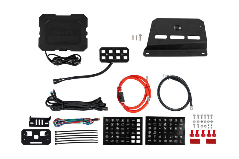 Diode Dynamics 18-25 Jeep Wrangler JL D-Switch Kit Light Accessories and Wiring Diode Dynamics