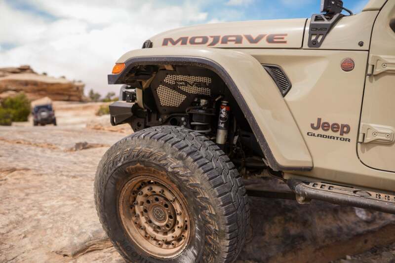 DV8 Offroad 2018+ Jeep Wrangler JL/Gladiator JT Front Inner Fenders Wheel Well Liners DV8 Offroad