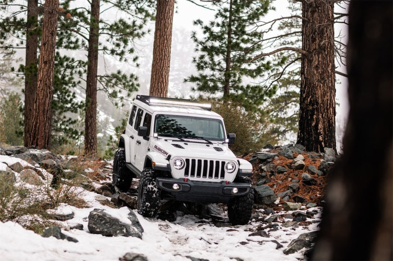 KC HiLiTES 18-23 Jeep JL/JT 4in. Gravity G4 LED Light 10w SAE/ECE Clear Fog Beam (Pair Pack System) Fog Lights KC HiLiTES