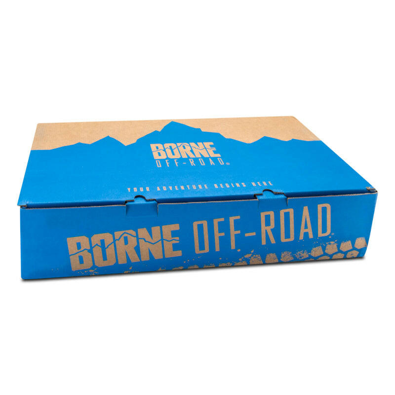 Borne Off-Road Light (Kit of 2) 7in Round Light Bars & Cubes Borne Off-Road