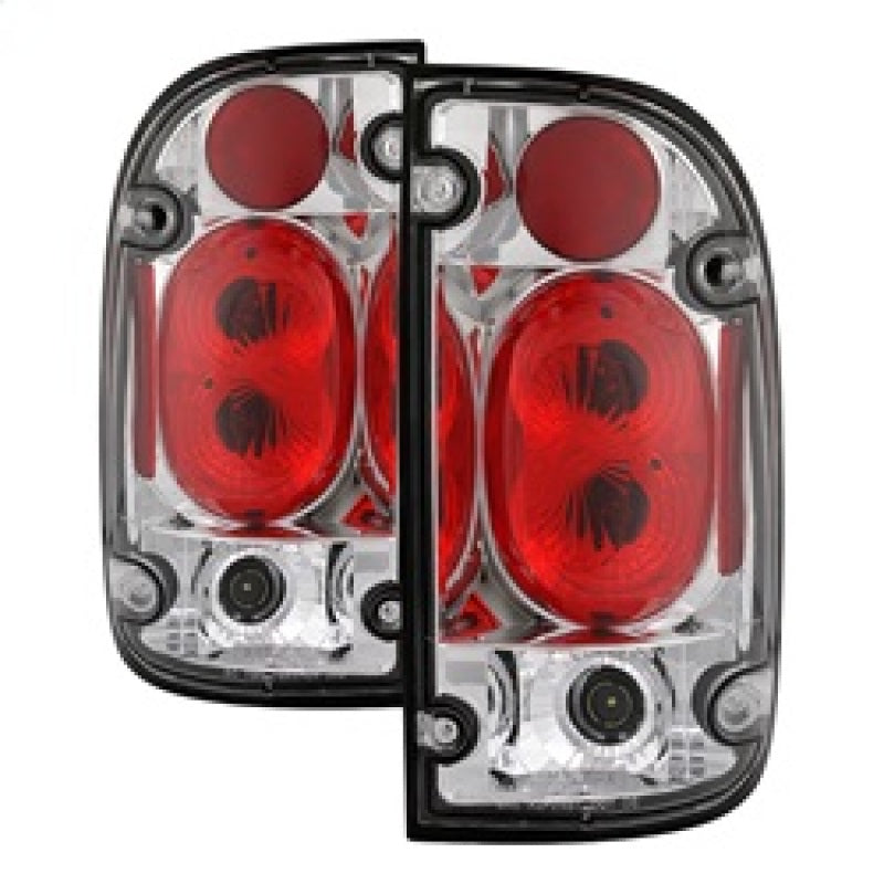Spyder Toyota Tacoma 95-00 Euro Style Tail Lights Chrome ALT-YD-TT95-C Tail Lights SPYDER