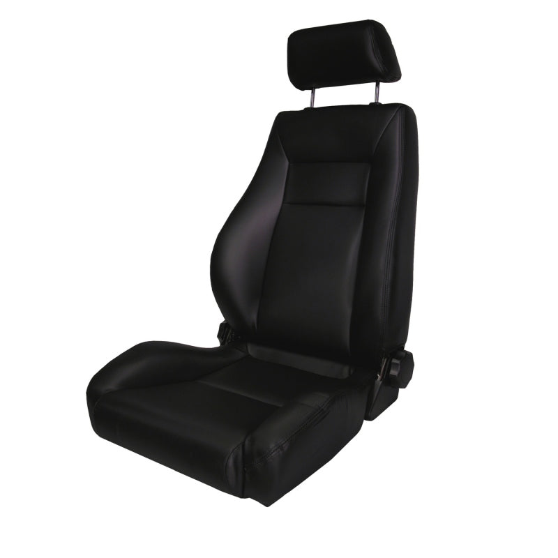 Rugged Ridge Ultra Front Seat Reclinable Black 76-02 Jeep CJ / Jeep Wrangler Seats Rugged Ridge