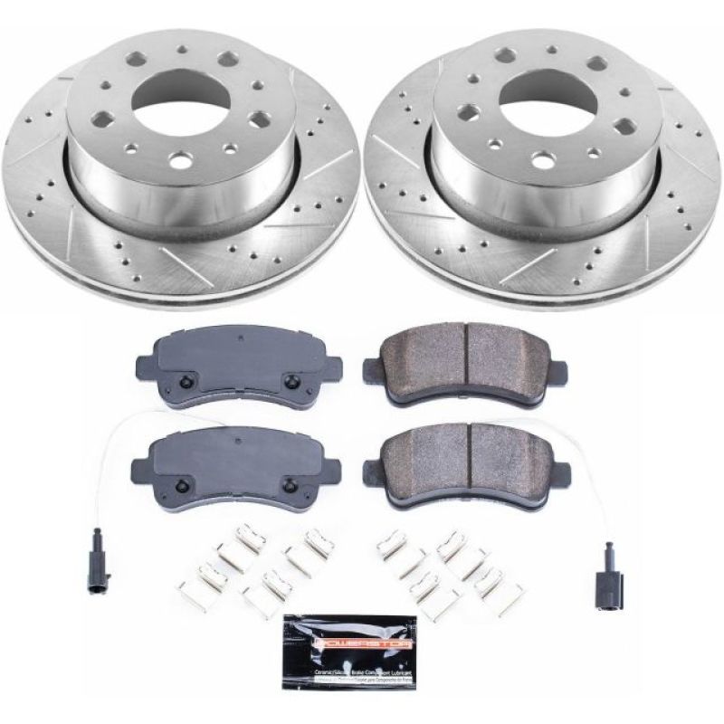 Power Stop 14-15 Ram ProMaster 1500 Rear Z23 Evolution Sport Brake Kit Brake Kits - Performance D&S PowerStop