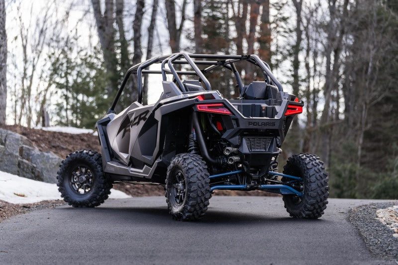 MBRP 20-22 Polaris RZR Pro XP 2.5in Slip-On Active Exhaust Dual Out Catback MBRP