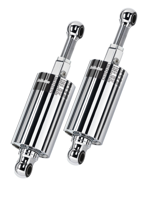 Bitubo HMG1 Twinshocks Adjustable: Spring Preload, Compression, Length, Black Spring Shocks and Struts Bitubo Suspension