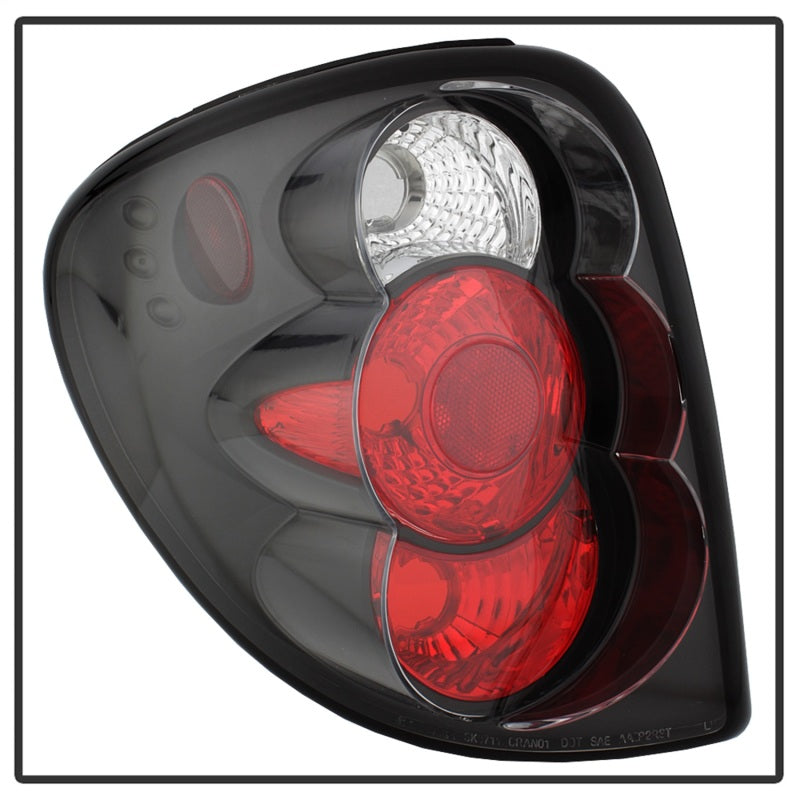 Spyder Dodge Caravan/Grand Caravan 01-07 Euro Style Tail Lights Black ALT-YD-DC01-BK Tail Lights SPYDER