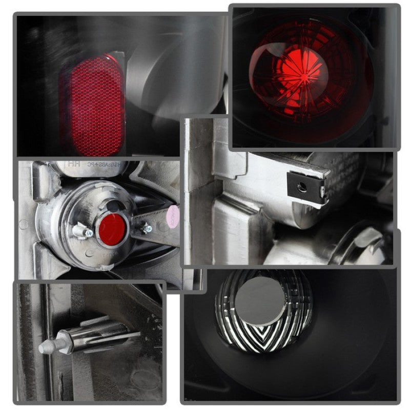 Spyder Dodge Ram 02-06 1500/Ram 2500/3500 03-06 Euro Style Tail Lights Black Smoke ALT-YD-DRAM02-BSM Tail Lights SPYDER
