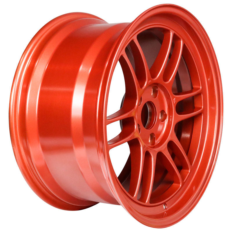 Enkei RPF1 18x9.5 5x114.3 38mm Offset 73mm Center Bore Orange Wheel Wheels - Cast Enkei