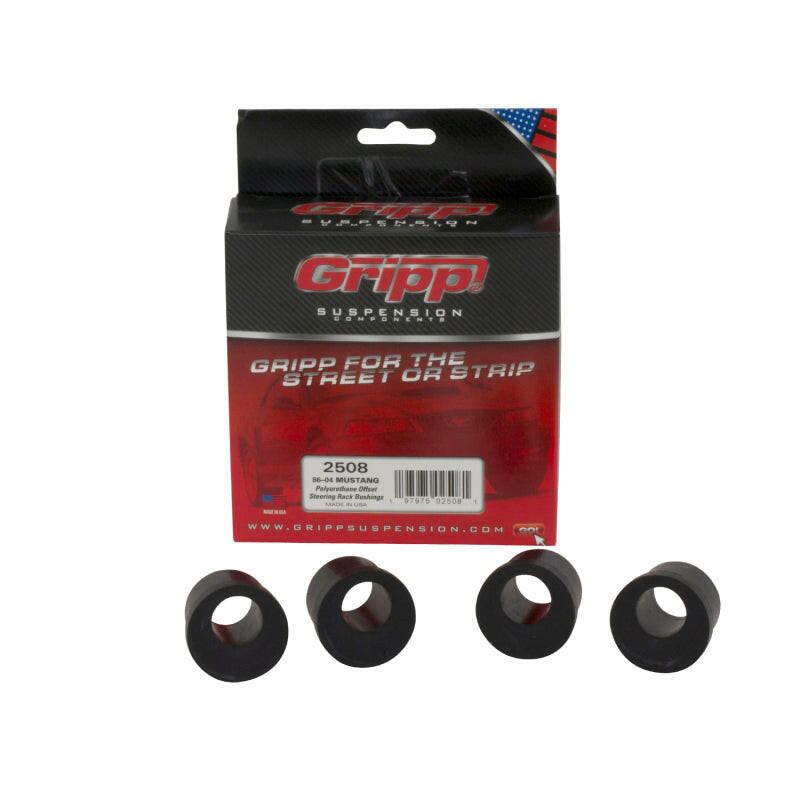 BBK 86-04 Mustang Offset Polyurethane Steering Rack Bushings (4pc) Bushing Kits BBK
