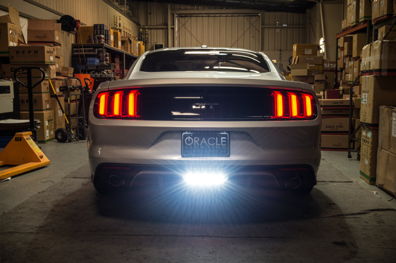 Oracle 15-17 Ford Mustang High Output LED Reverse Light - Clear Tail Lights ORACLE Lighting