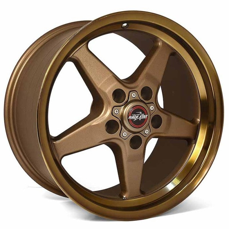 Race Star 92 Drag Star Bracket Racer 17x4.5 5x4.75BC 1.75BS Bronze Wheel Wheels - Cast Race Star