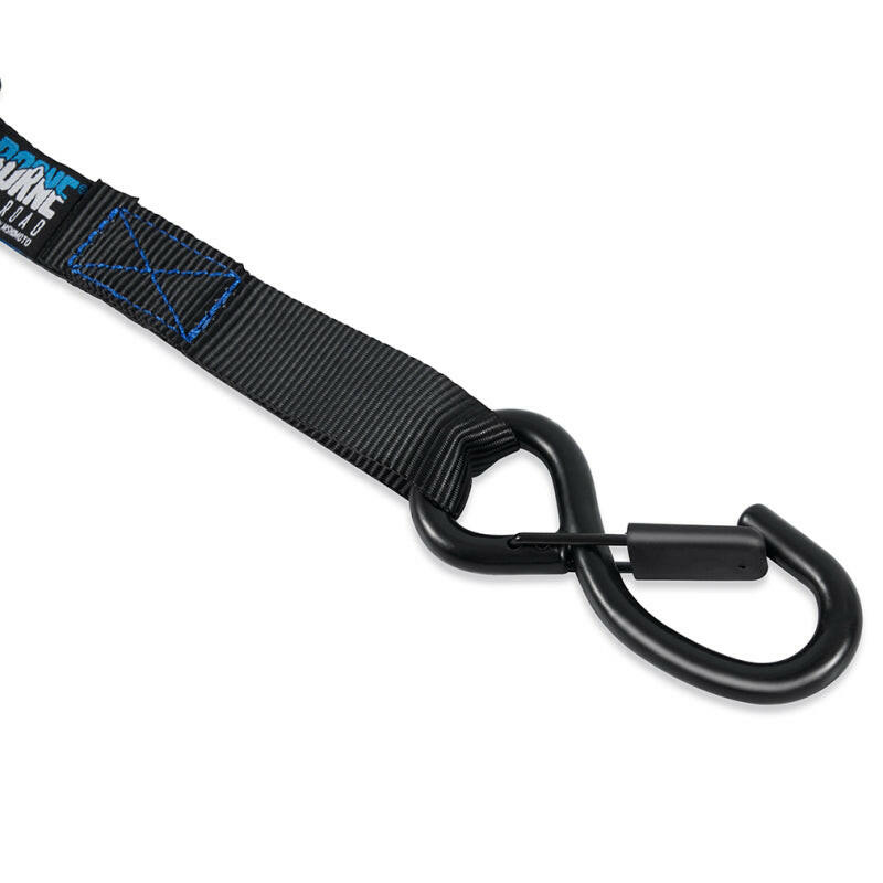 Borne Off-Road Medium-Duty Ratchet Tie-Down Kit (4-Pack) Black Cargo Tie-Downs Borne Off-Road