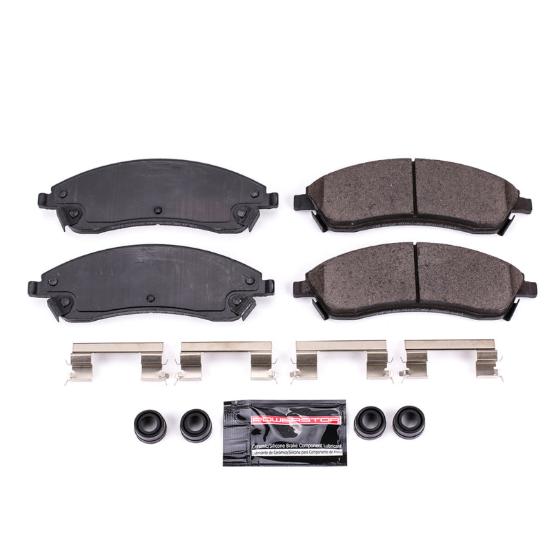 Power Stop 06-07 Cadillac CTS Front Z23 Evolution Sport Brake Pads w/Hardware Brake Pads - Performance PowerStop