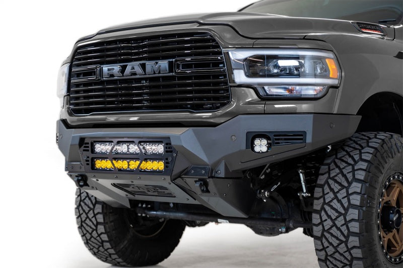 Addictive Desert Designs 19-21 Ram 2500/3500 Bomber Front Bumper Bumpers - Steel Addictive Desert Designs