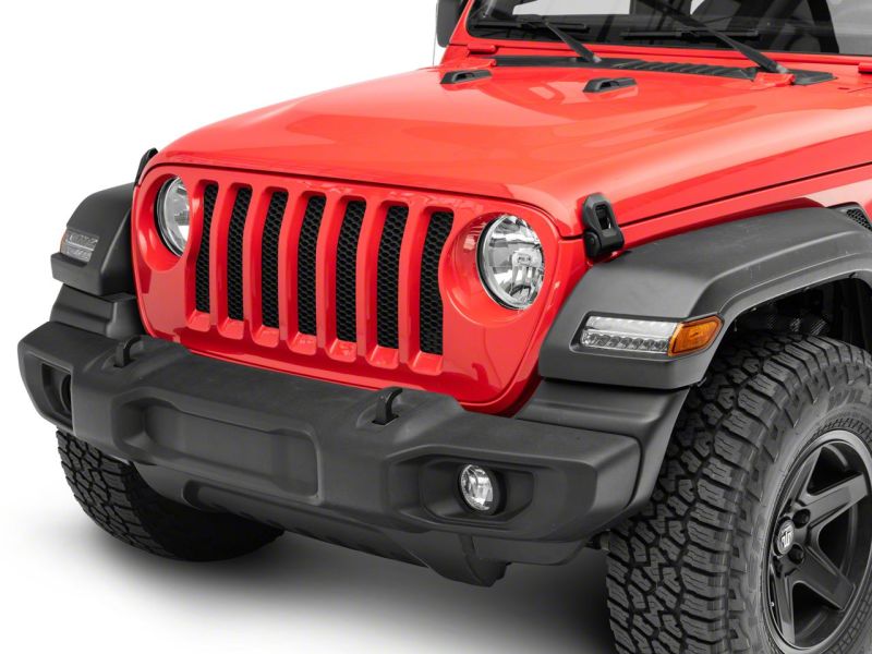 Raxiom 18-23 Jeep Wrangler JL Sport Axial Series Sequential LED Parking/Turn Signal Lights- Chrome Lights Corner Raxiom