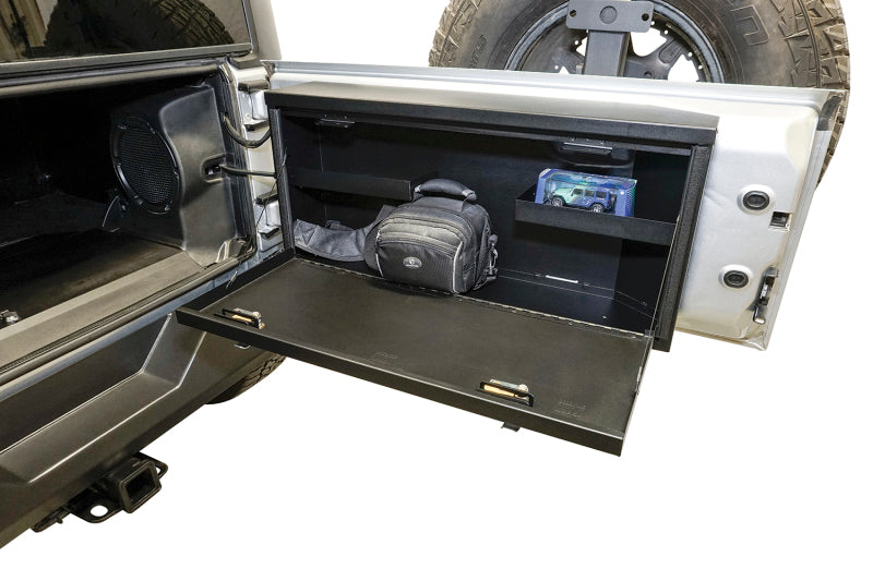 Tuffy Jeep Wrangler Tailgate Lockbox W/Combo Lock Cargo Boxes & Bags Tuffy Products