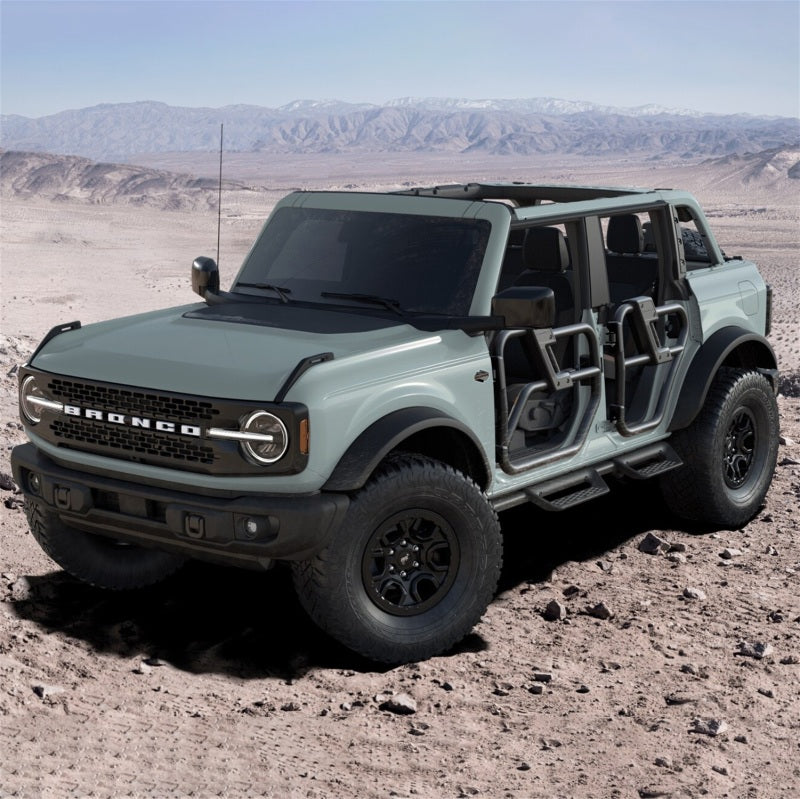 Ford Racing 21-23 Bronco 4 Door Off-Road Hoop Steps Side Steps Ford Racing