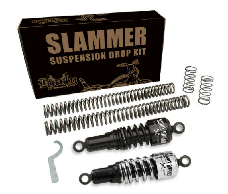 Burly Brand Slammer Kit - Chrome Lowering Kits Burly Brand