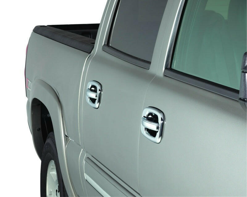 AVS 04-14 Ford F-150 (No Keypad/Passenger Keyhole) Door Handle Covers (4 Door) 8pc Set - Chrome Exterior Trim AVS