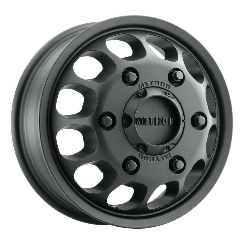 Method MR901 - FRONT 16x5.5 +117mm Offset 6x205 161.04mm CB Matte Black Wheel Wheels - Cast Method Wheels