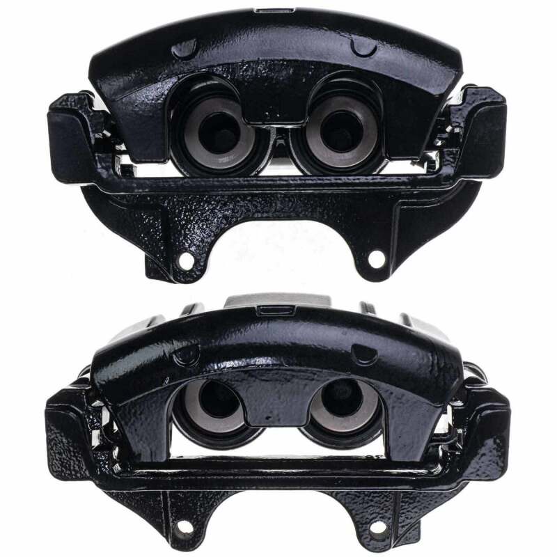 Power Stop 19-20 Dodge Charger Front Black Calipers - Pair (w/Bracket) Brake Calipers - Perf PowerStop