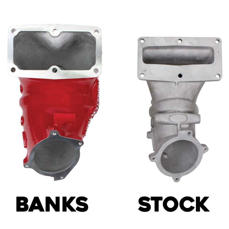 Banks Power 13-18 Ram 6.7L Diesel Monster-Ram Intake System Gen-2 w/Fuel Line - Red w/Heater System Short Ram Air Intakes Banks Power