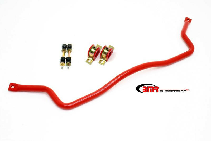 BMR 93-02 F-Body Front Hollow 35mm Sway Bar Kit w/ Bushings - Red Sway Bars BMR Suspension