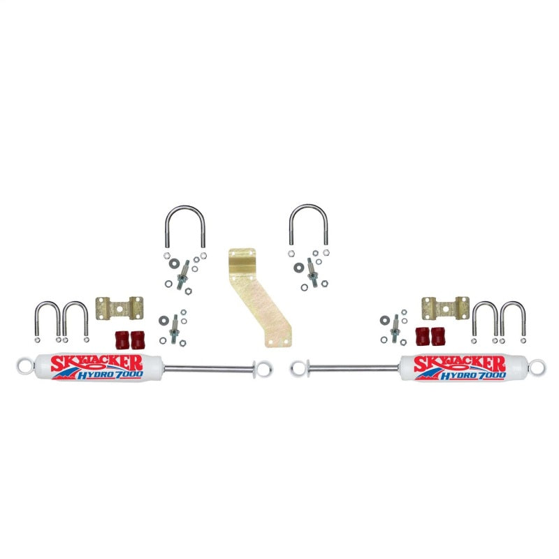 Skyjacker 76-77 Ford F-150 7000 Dual Stabilizer Kit w/White Cylinders. Alignment Kits Skyjacker