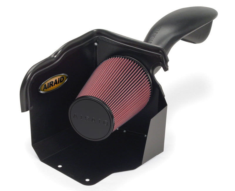 Airaid 05-06 Chevy HD 6.0L CAD Intake System w/ Tube (Oiled / Red Media) Cold Air Intakes Airaid