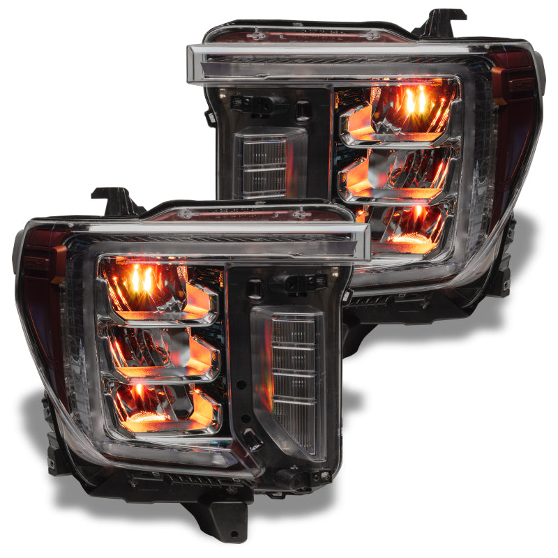 Oracle 19-21 Silverado/Sierra 1500 RGB Demon Eye Headlight Kit - w/o Controller Headlights ORACLE Lighting