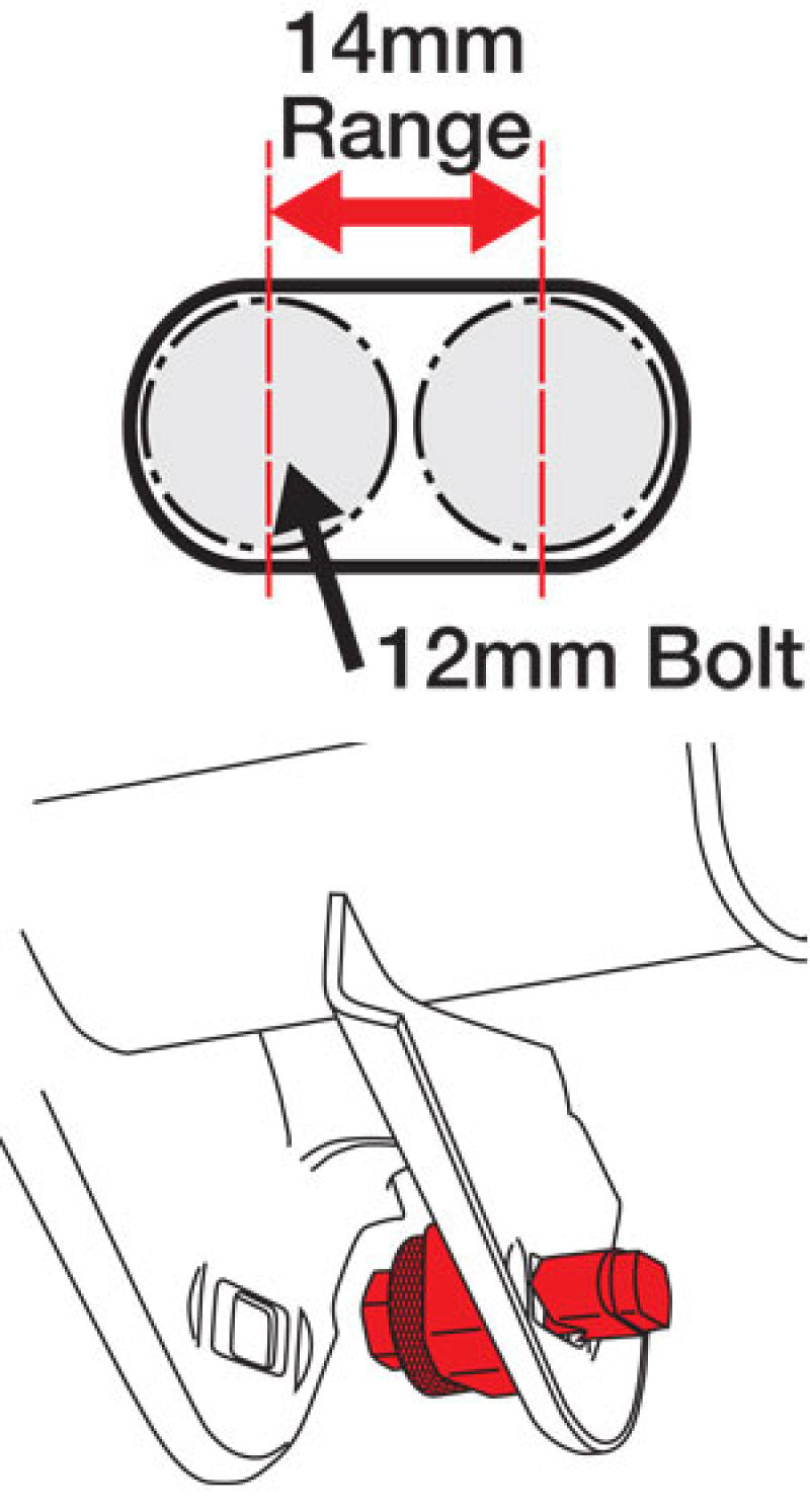 SPC Performance 12x14mm Slot Punch Tool Tools SPC Performance