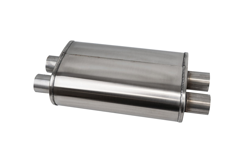 Corsa PRO-Series Tuned 304SS Muffler 2.5in Dual Inlet/Outlet - 22.25in OAL Muffler CORSA Performance