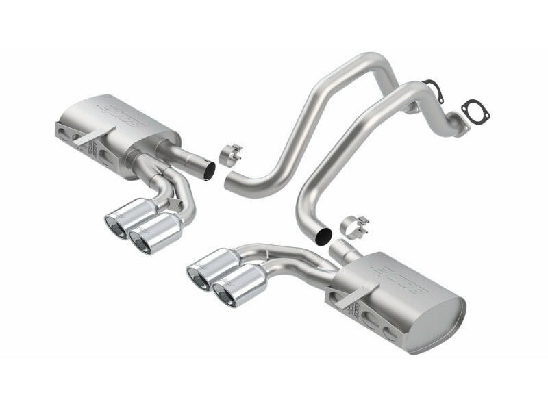 Borla 97-04 Chevrolet Corvette 5.7L 8cyl Touring SS Catback Exhaust Catback Borla