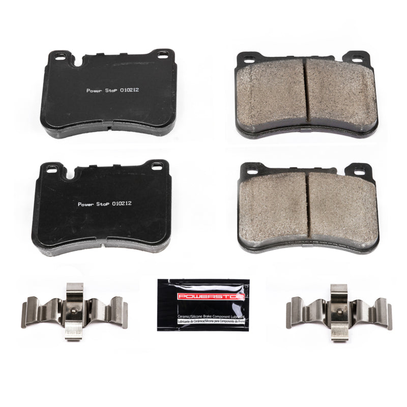 Power Stop 05-07 Mercedes-Benz C230 Front Z23 Evolution Sport Brake Pads w/Hardware Brake Pads - Performance PowerStop