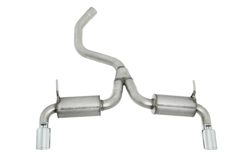 Gibson 14-21 Jeep Cherokee 3.2L 2.5in/2.25in Black Elite Cat-Back Dual Split Exhaust - Stainless Catback Gibson