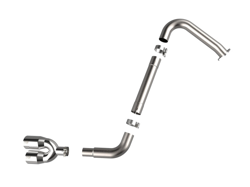 aFe Takeda Axle-Back Exhaust System Hyundai Elantra N Line 21-25 L4-1.6L- Polished Tip Axle Back aFe