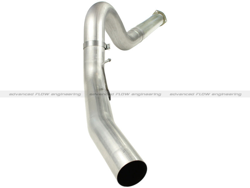 aFe MACHForce XP 5in DPF-Back Stainless Steel Exh Sys, No tip, Ford Diesel Trucks 11-14 V8-6.7L DPF Back aFe