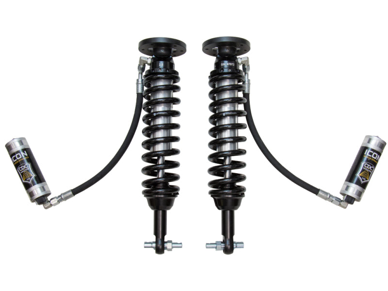 ICON 2015+ Ford F-150 2WD 1.75-3in 2.5 Series Shocks VS RR CDCV Coilover Kit Coilovers ICON