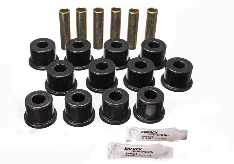 Energy Suspension Rear Spring Set - Black Bushing Kits Energy Suspension