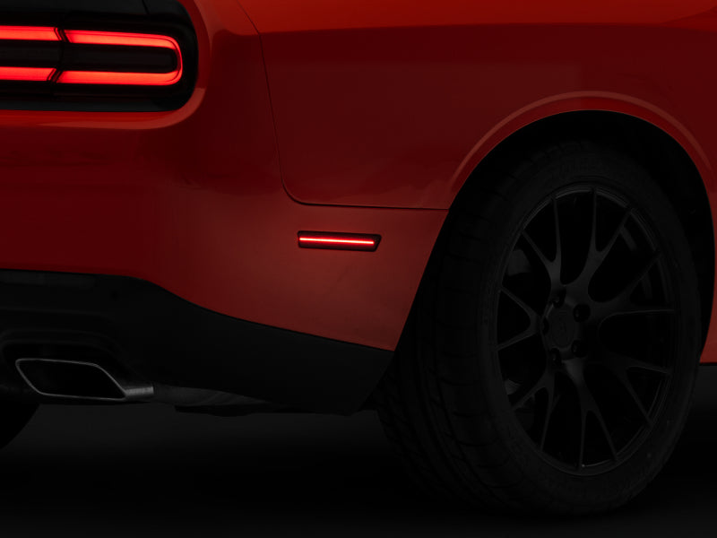 Raxiom 15-22 Challenger Excluding Widebody Axial Series LED Side Marker Lights (Smoked) Sidemarkers & Indicators Raxiom