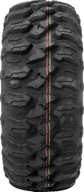 QuadBoss QBT446 Radial Utility Tire - 25x10R12 8Ply Tires - Off Road QuadBoss