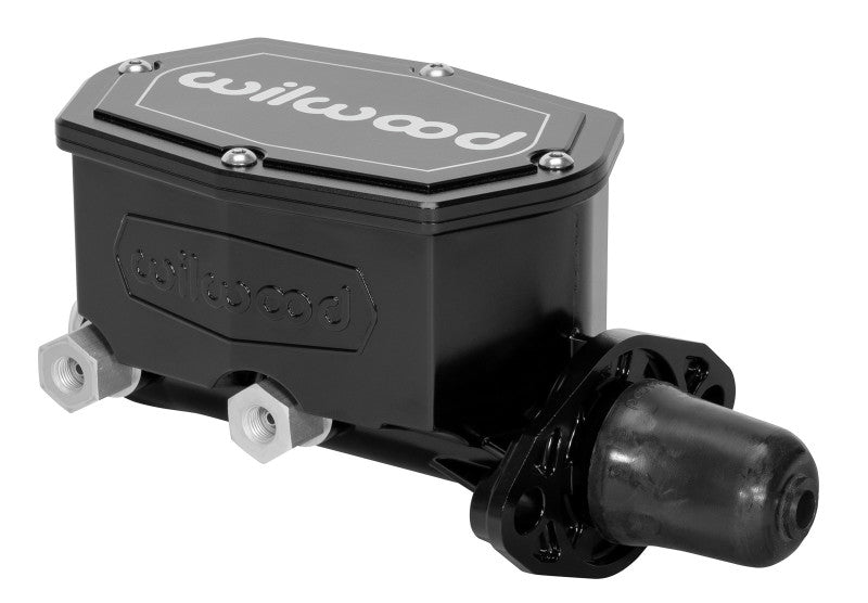Wilwood Compact Tandem Master Cylinder - 1in Bore - (Black) Brake Master Cylinder Wilwood