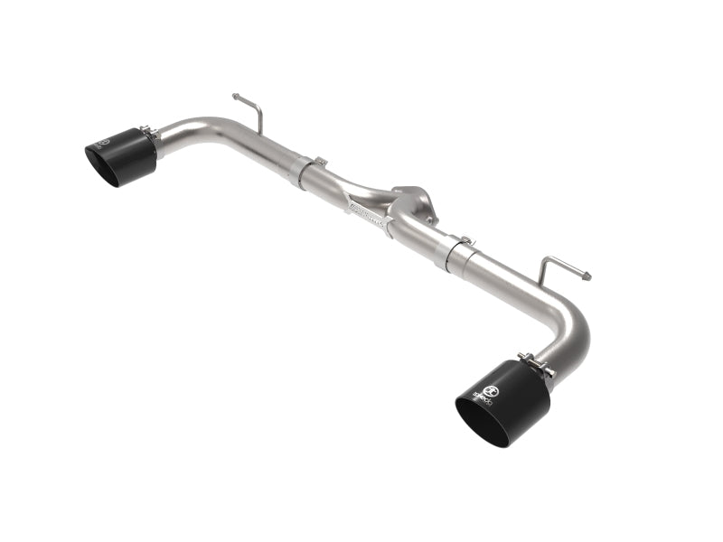 aFe Takeda 2-1/2in 304 SS Axle-Back Exhaust w/ Black Tip 14-18 Mazda 3 L4 2.0L/2.5L Axle Back aFe
