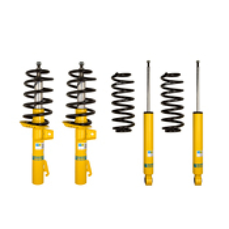 Bilstein B12 2010 Volkswagen Golf TDI Hatchback Front and Rear Suspension Kit Shock & Spring Kits Bilstein