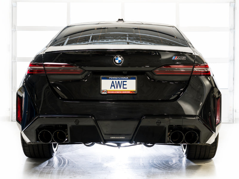 AWE Tuning BMW G90/G99 M5 Touring Edition Cat-Back Exhaust - Diamond Black Tips Catback AWE Tuning