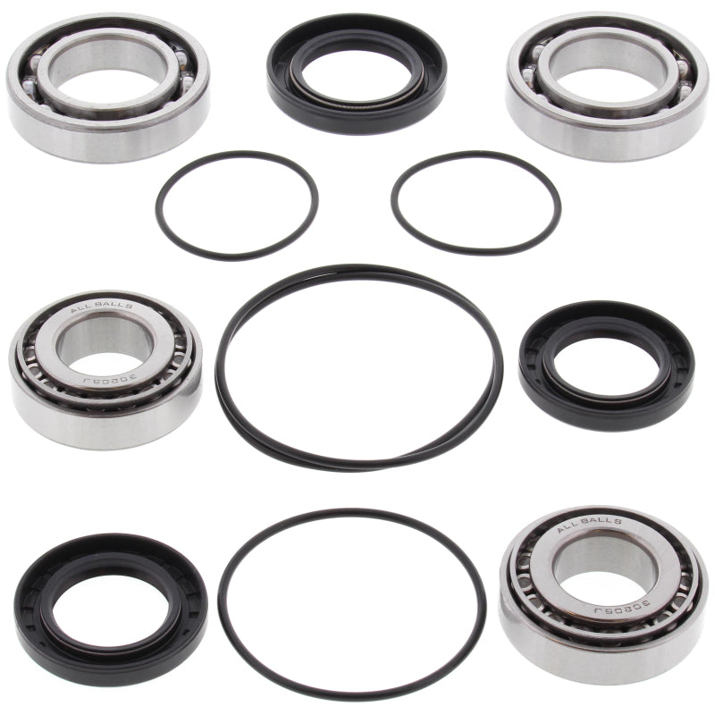 All Balls Racing 93-00 Kawasaki Mule 2510 4x4 Differential Bearing & Seal Kit Front Differentials All Balls Racing