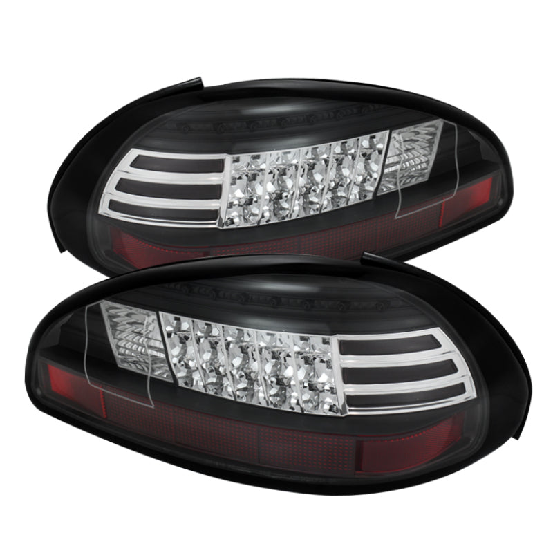 Spyder Pontiac Grand Prix 97-03 LED Tail Lights Black ALT-YD-PGP97-LED-BK Tail Lights SPYDER