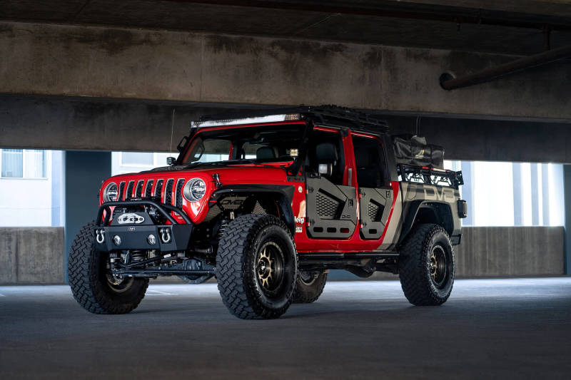 DV8 Offroad 18-22 Jeep Wrangler JL/JT Spec Series Half Doors - Front Set Doors DV8 Offroad