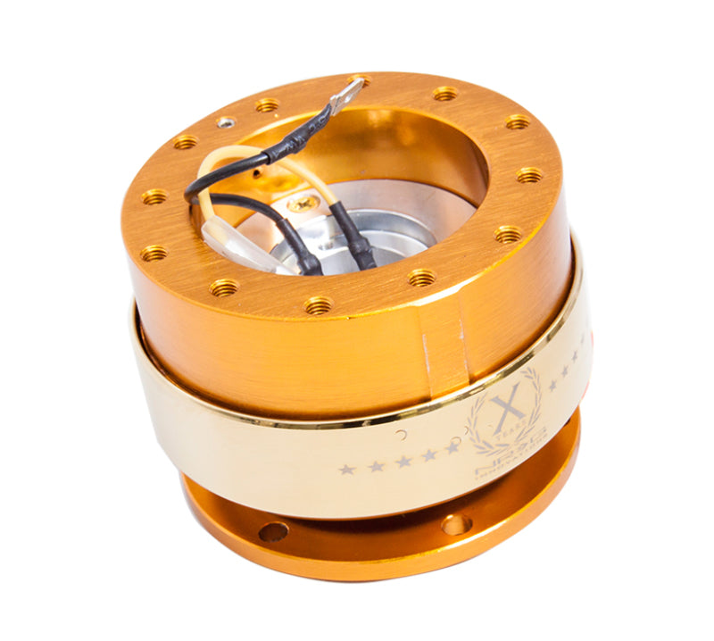 NRG Quick Release Gen 2.0 - Rose Gold Body / Titanium Chrome Ring Quick Release Adapters NRG