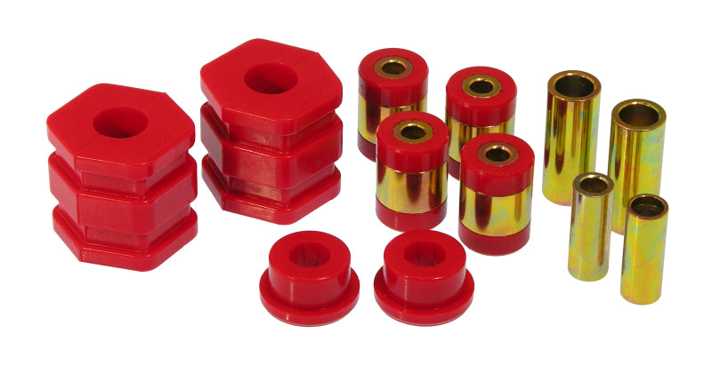 Prothane 99-00 Honda Civic Front Control Arm Bushings - Red Bushing Kits Prothane